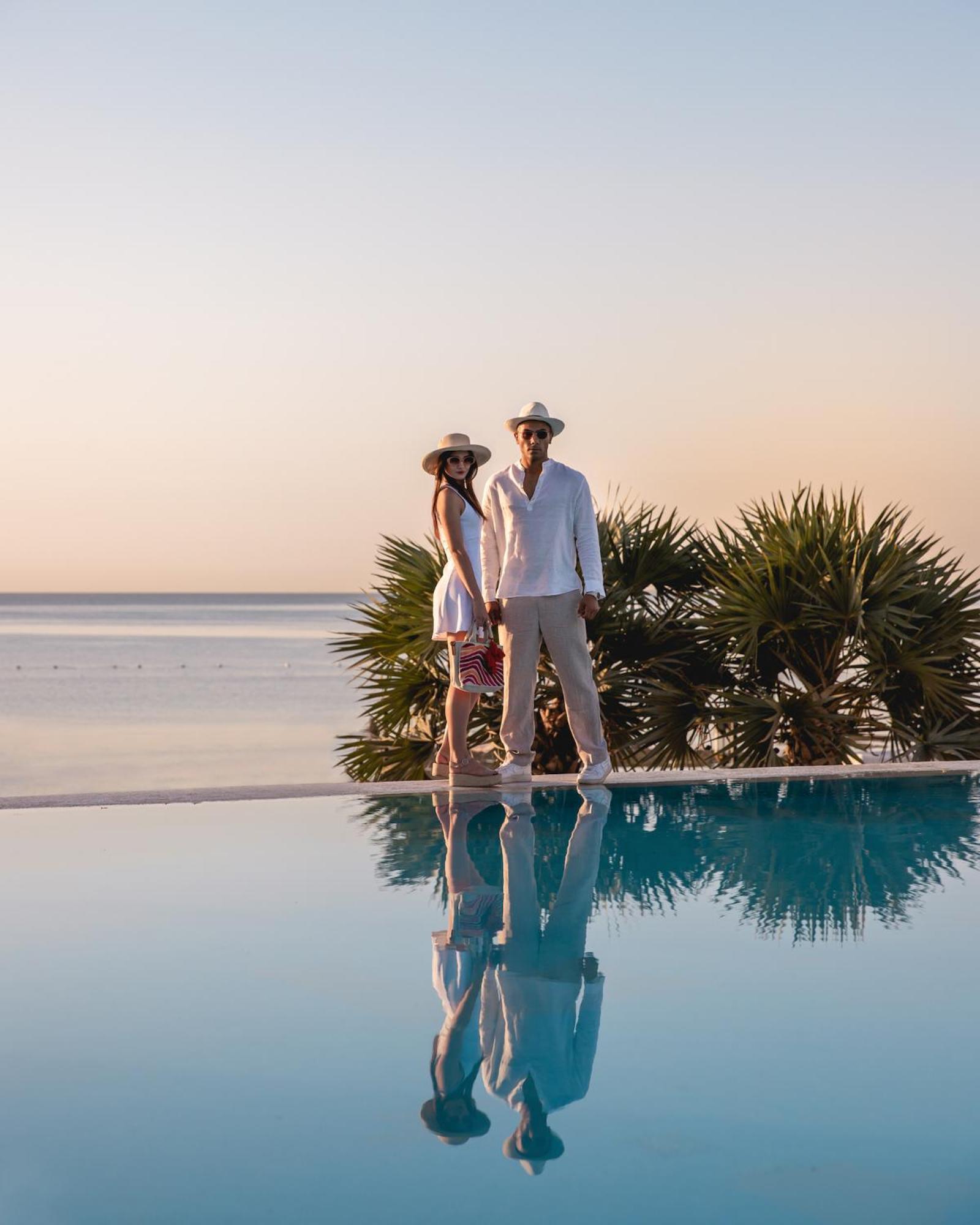 The Makadi Spa Hotel - Couples Only 18 Years Plus Hurghada Eksteriør billede The resort's infinity pool